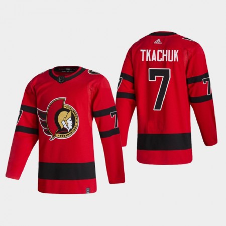 Herren Eishockey Ottawa Senators Trikot Brady Tkachuk 7 2020-21 Reverse Retro Authentic